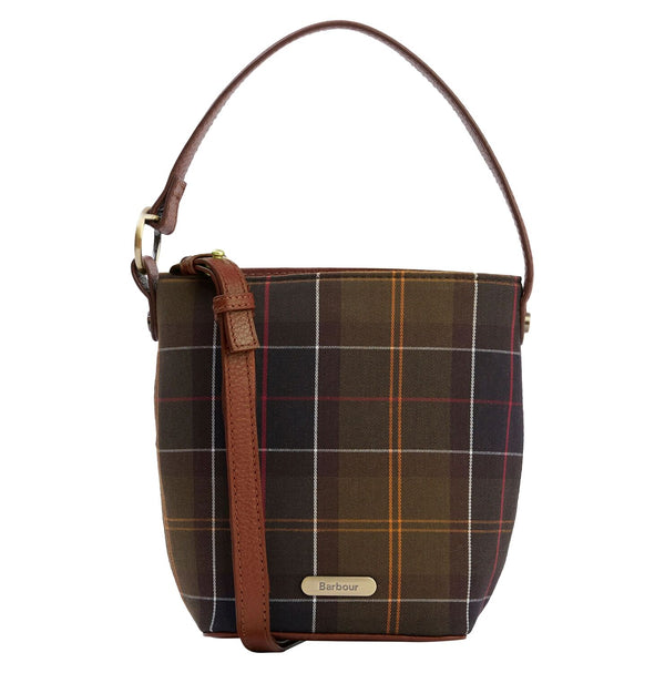 Cedar Mini Tartan Bucket Bag