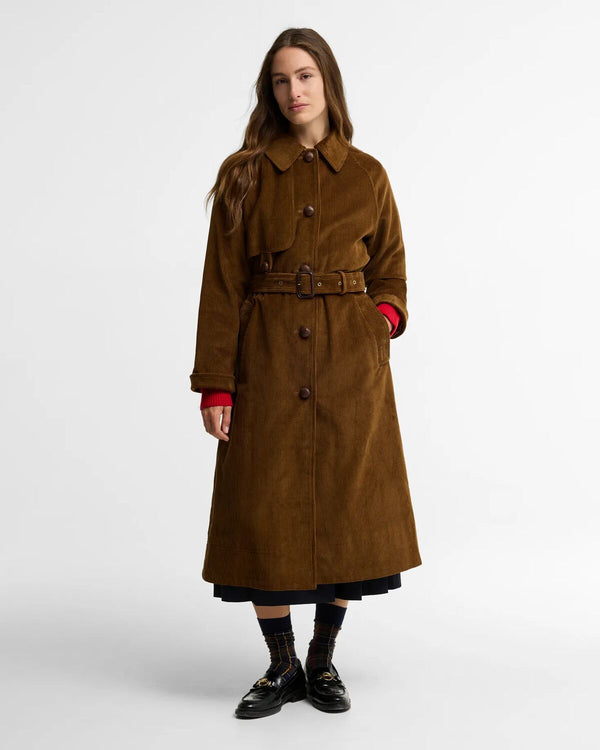 Antonella Cord Trench Casual Jacket