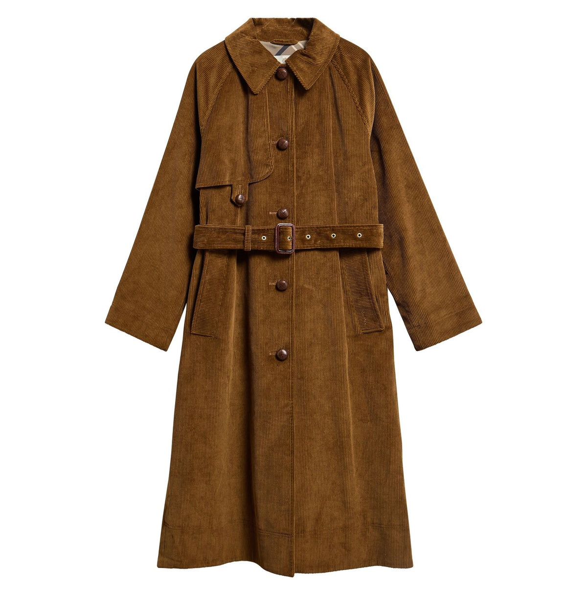 Antonella Cord Trench Casual Jacket