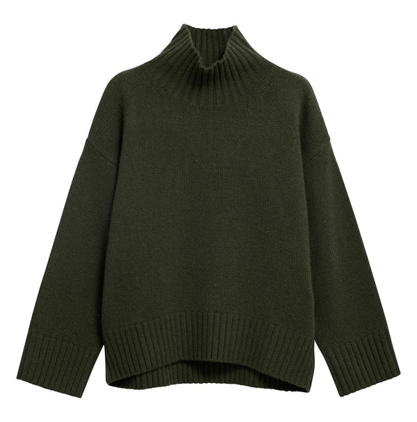 Woodhouse Cashmere Blend Funnel Neck Knitted Jumper - RRP £179