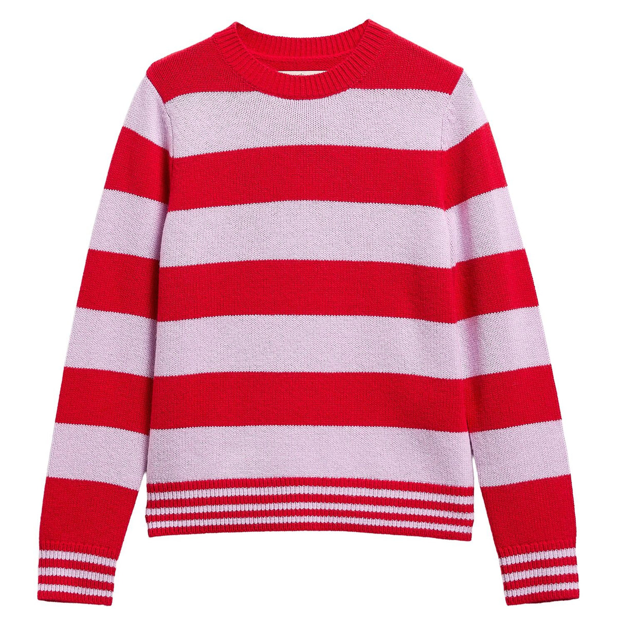 Woodhouse Striped Cashmere Blend Knitted Jumper