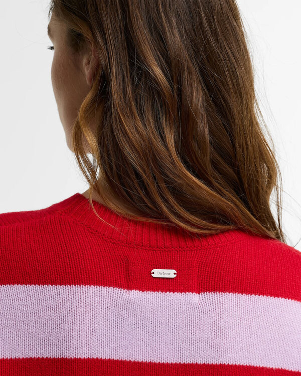 Woodhouse Striped Cashmere Blend Knitted Jumper