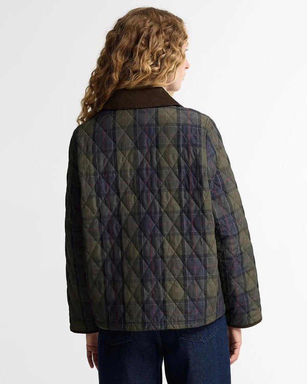 Tartan Reimagined Icons Tartan Cropped Liddesdale Quilted Jacket - RRP £179