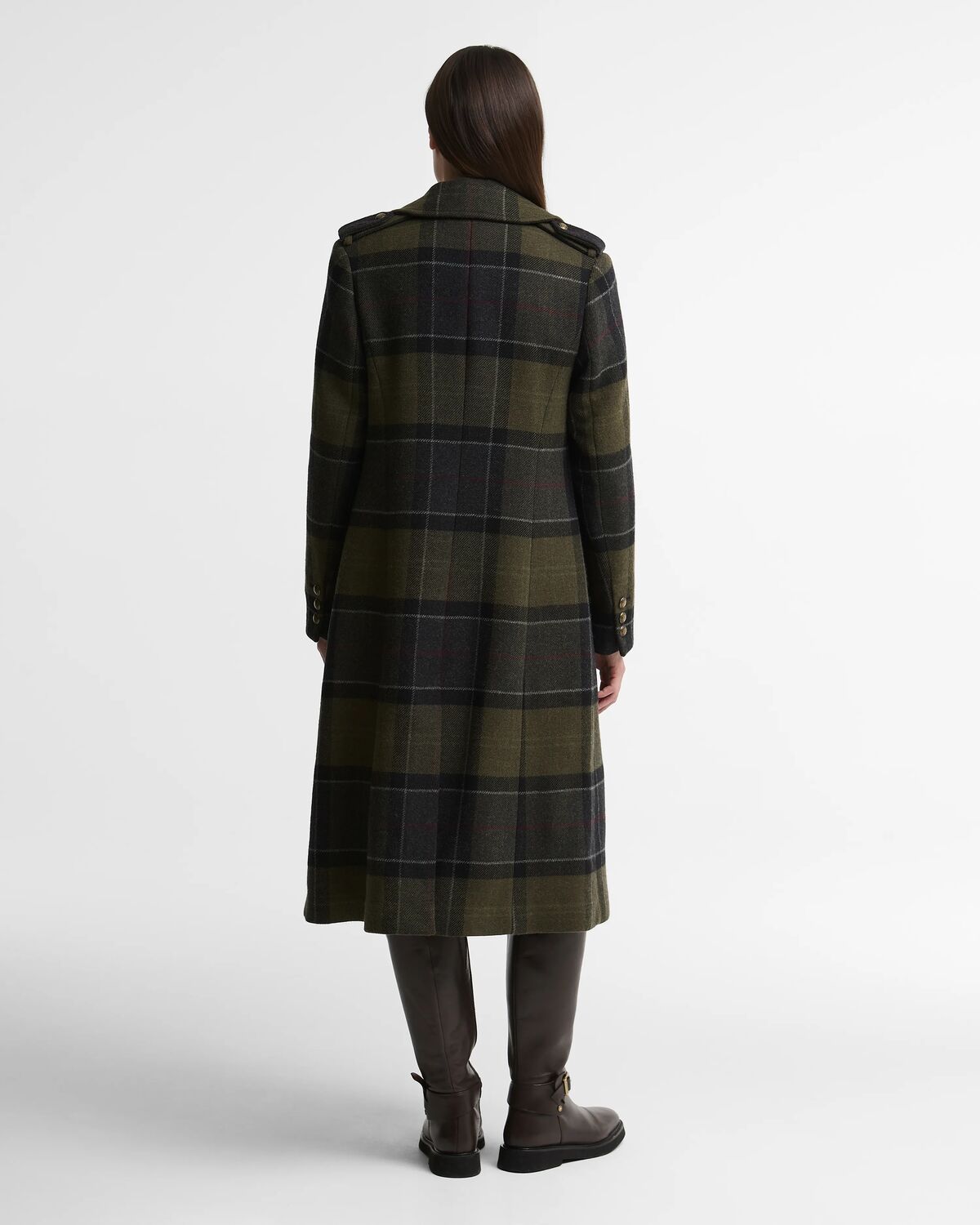 Cottesmore Checked Wool Coat - RRP £379