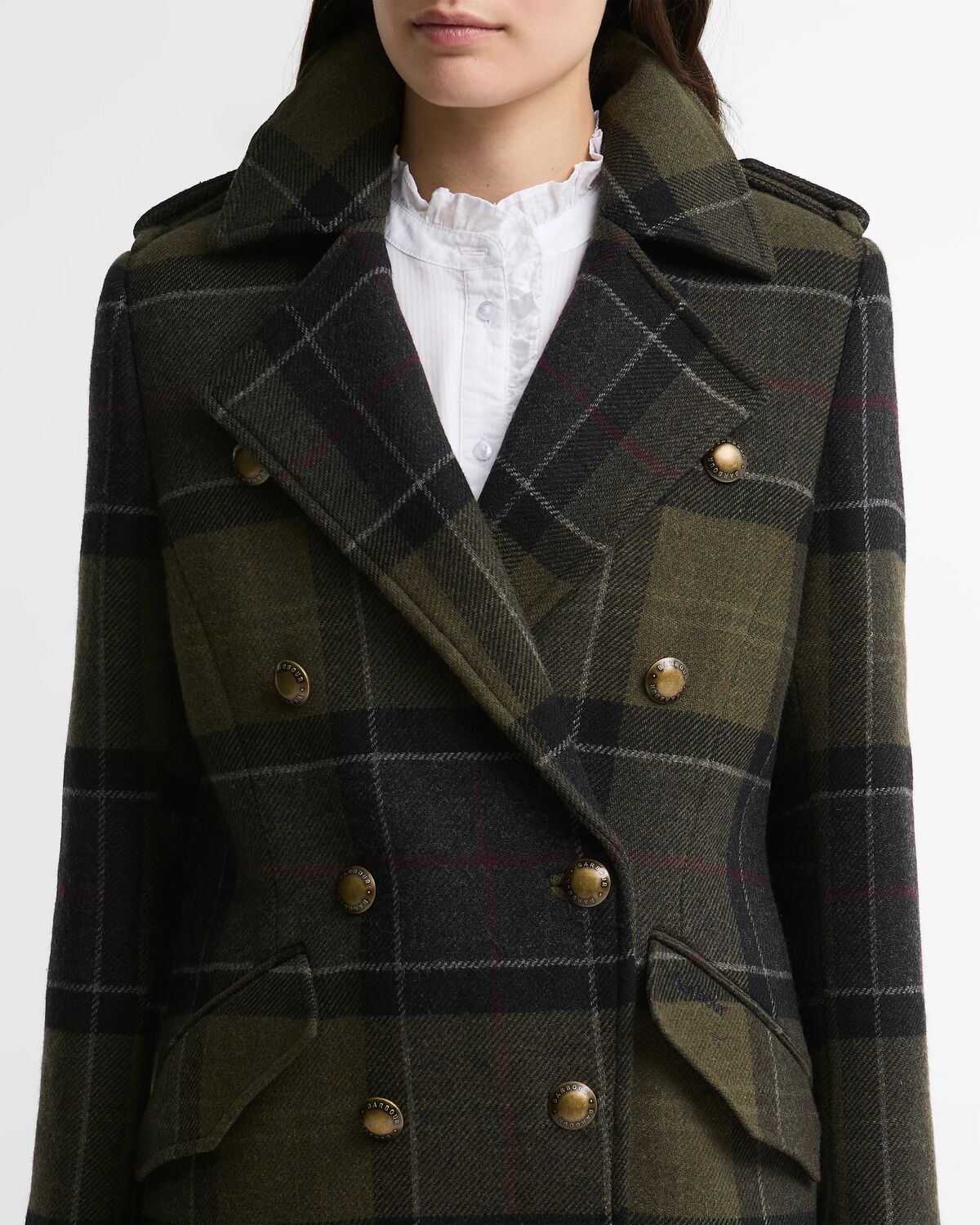Cottesmore Checked Wool Coat - RRP £379