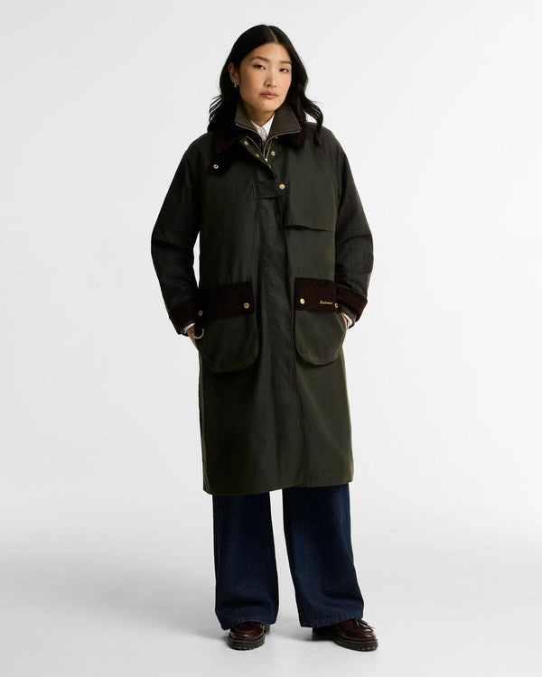 Checked Kirklees Wax Jacket