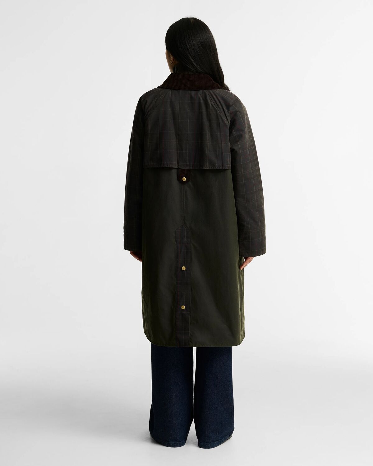 Checked Kirklees Wax Jacket