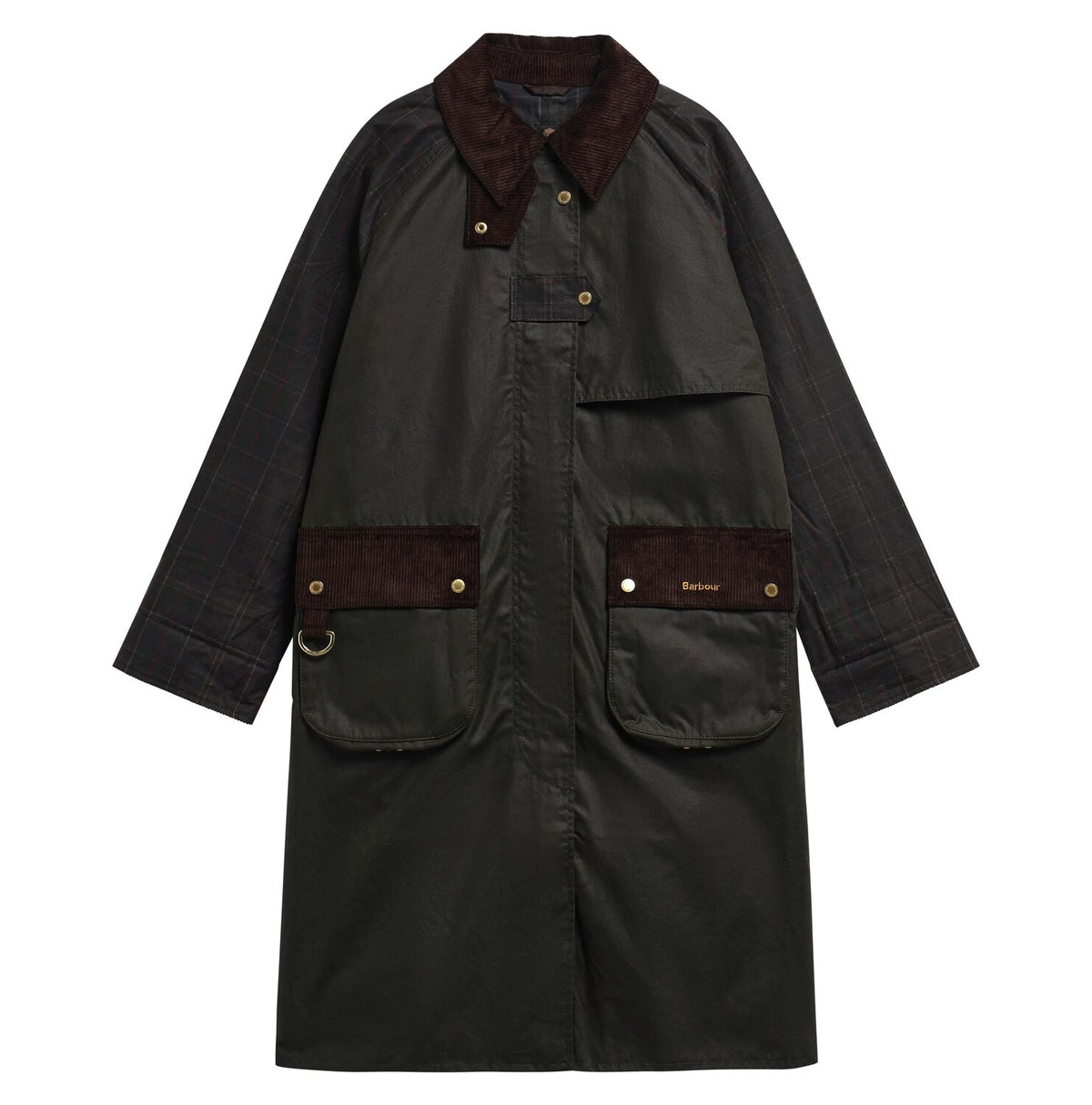 Checked Kirklees Wax Jacket