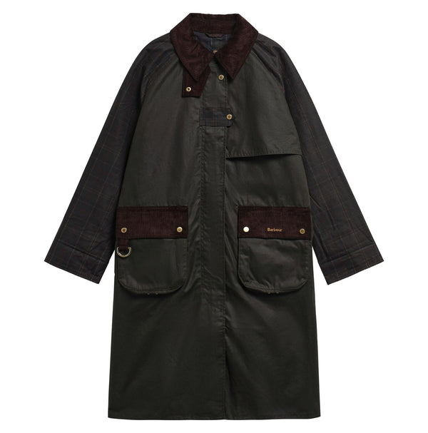 Checked Kirklees Wax Jacket