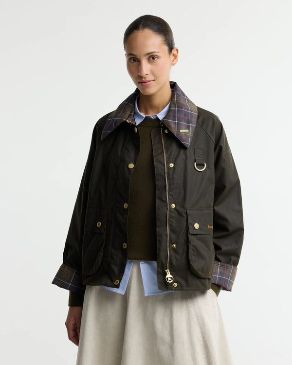 Icons Tartan Collar Spey Wax Jacket - RRP £279