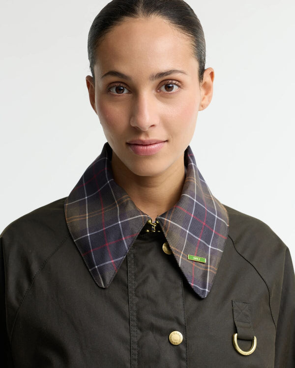 Icons Tartan Collar Spey Wax Jacket - RRP £279