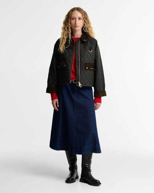 Tartan Reimagined Icons Tartan Quilted Spey Wax Jacket - RRP £329