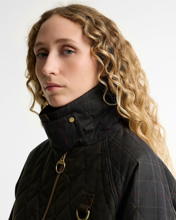 Tartan Reimagined Icons Tartan Quilted Spey Wax Jacket - RRP £329