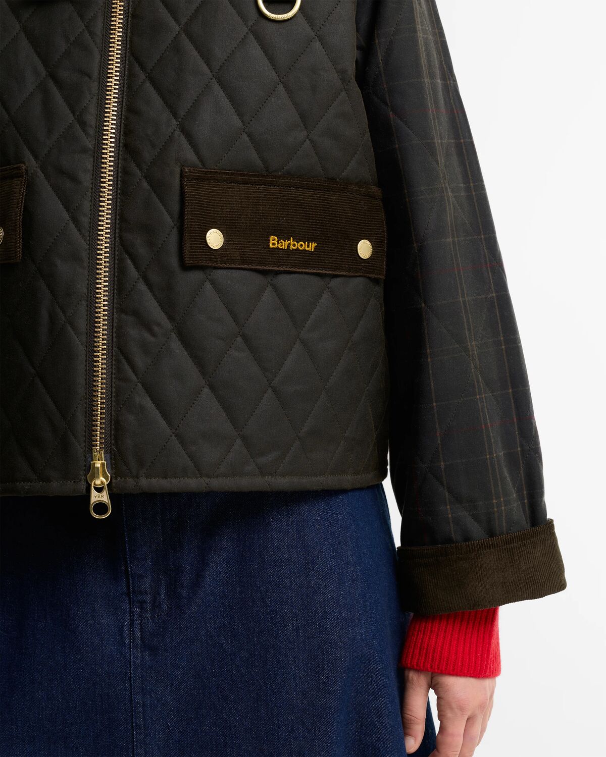 Tartan Reimagined Icons Tartan Quilted Spey Wax Jacket - RRP £329