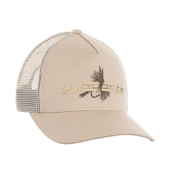 Fly Trucker Cap in Khaki