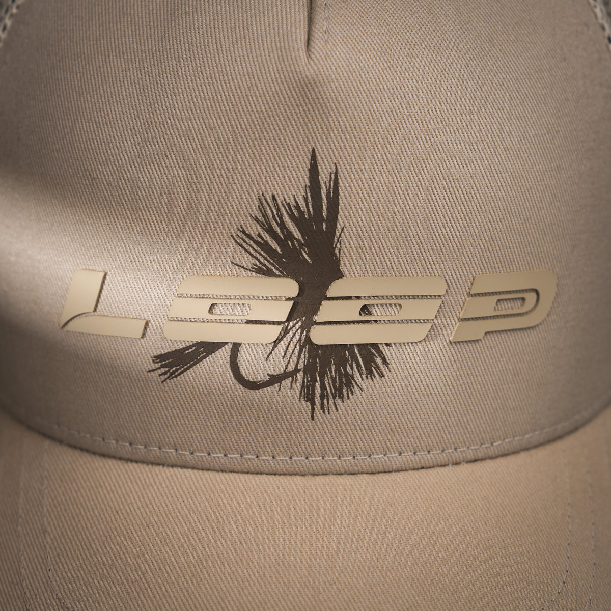 Fly Trucker Cap in Khaki