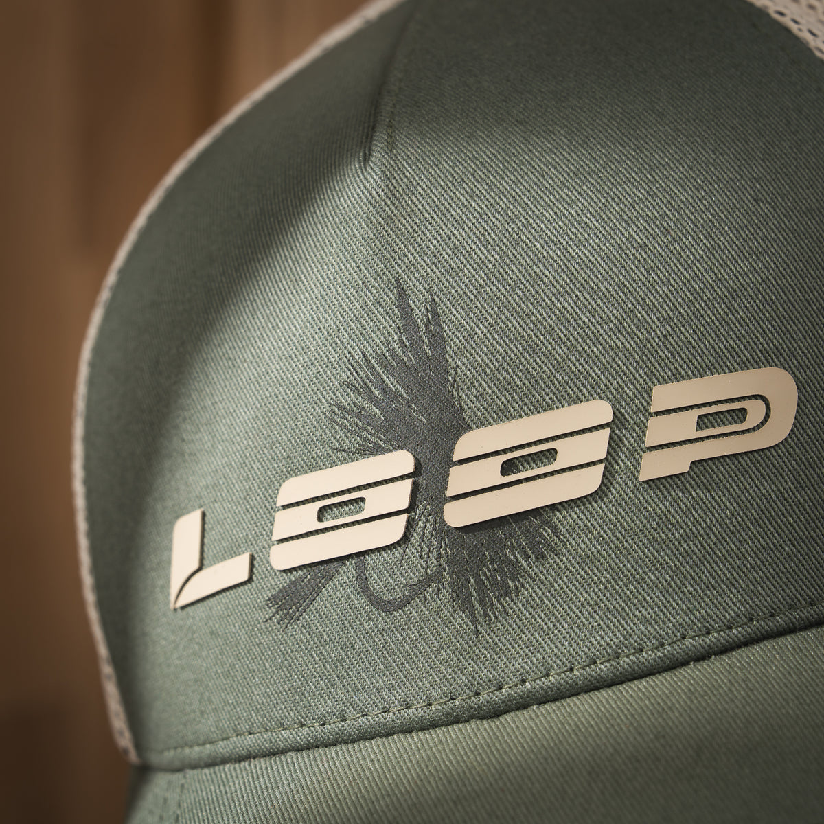 Fly Trucker Cap in River Green