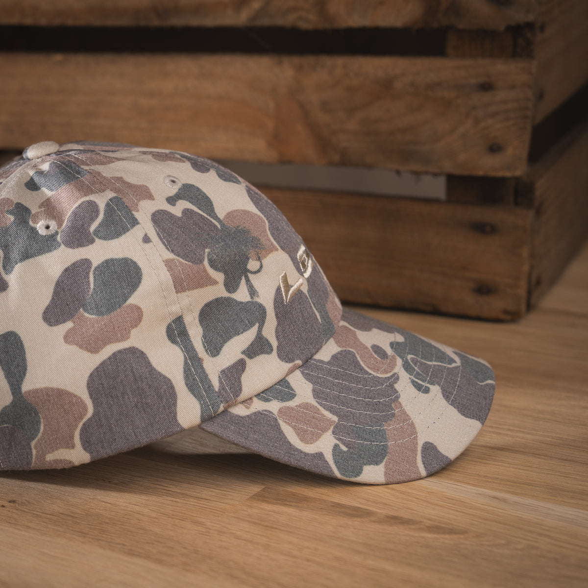 Classic Logo Dad Cap - Camofly Khaki