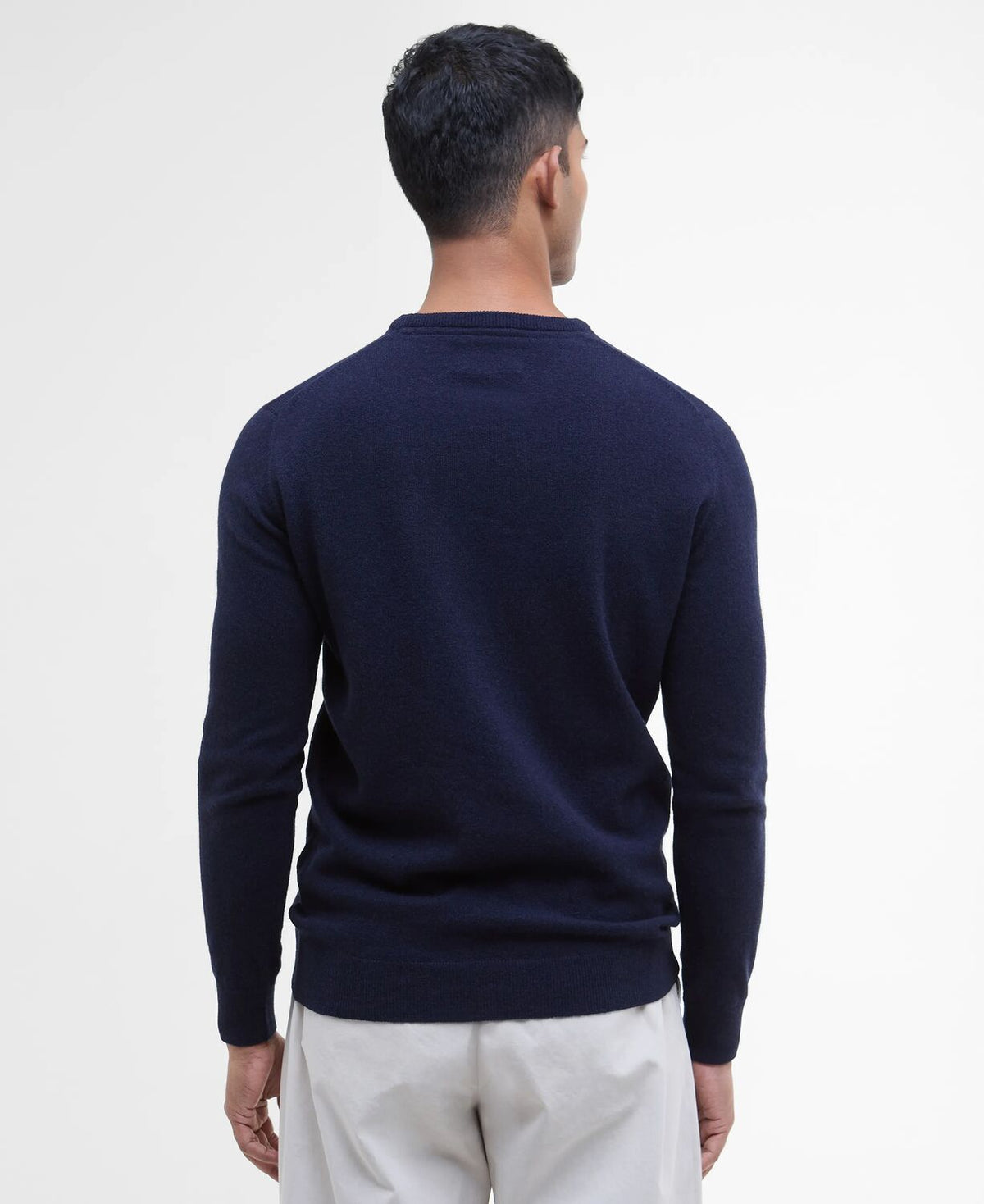 Essential L/wool Crew Neck - Various Colurs