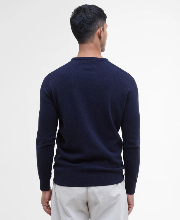 Essential L/wool Crew Neck - Various Colurs