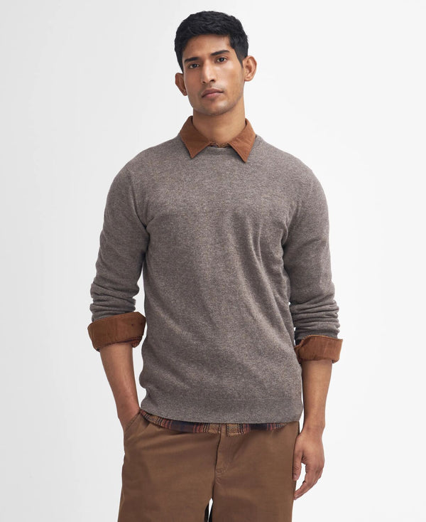 Essential L/wool Crew Neck - Various Colurs
