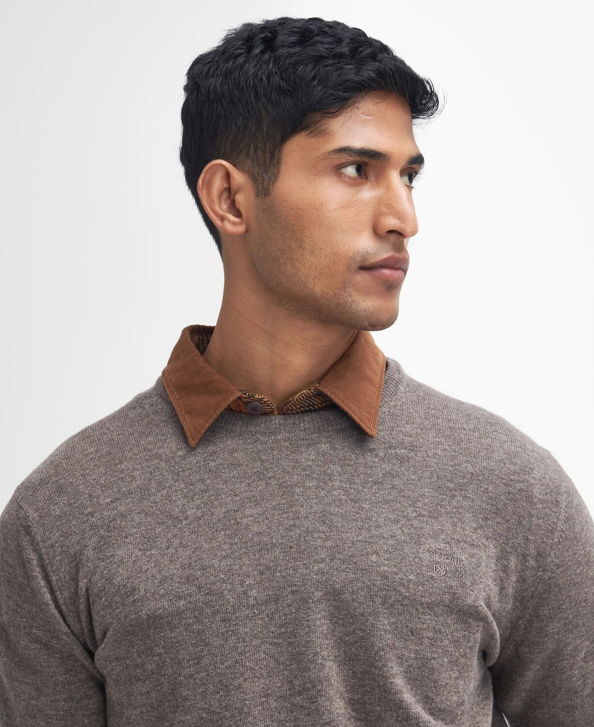 Essential L/wool Crew Neck - Various Colurs