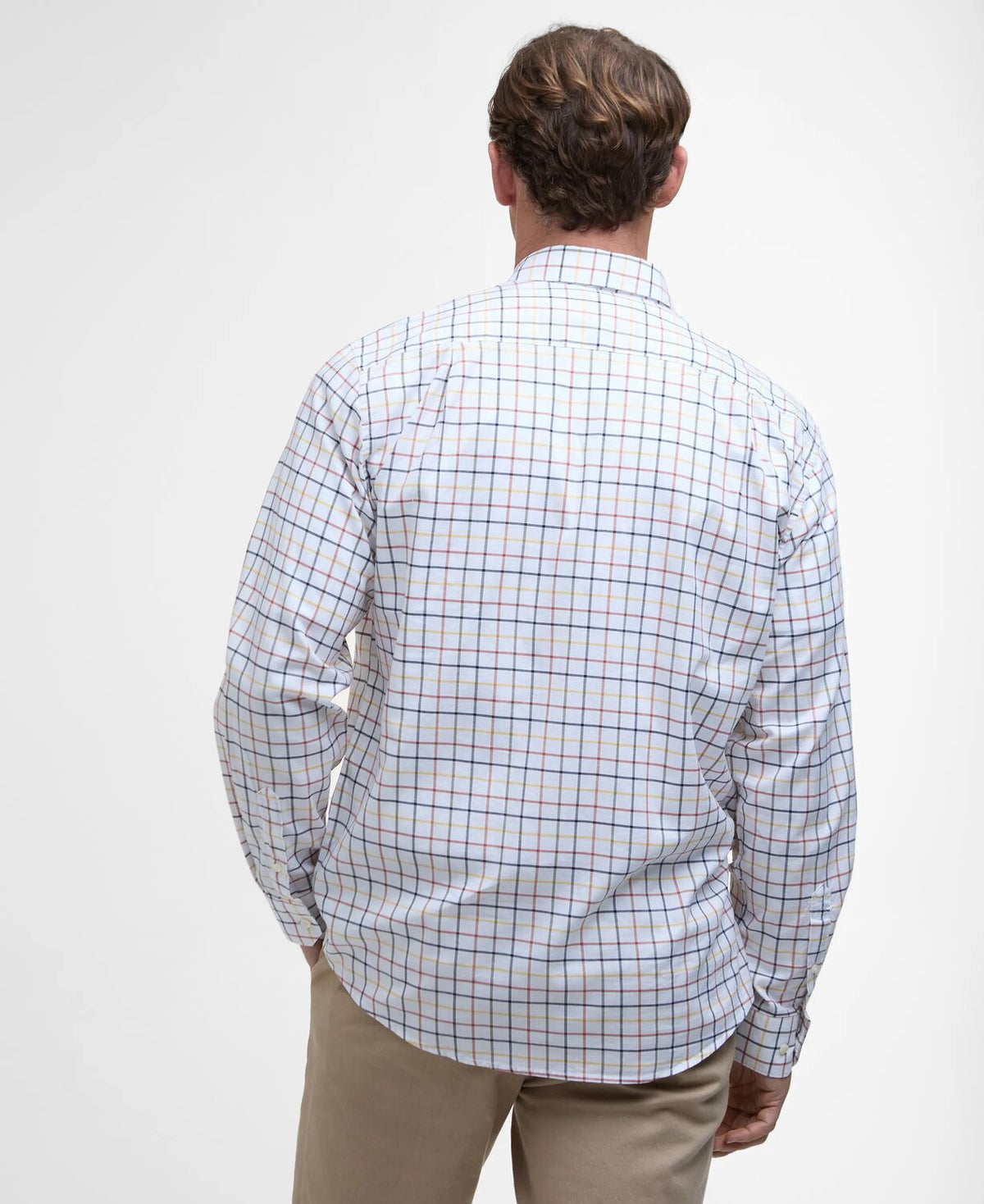 Caswell Tattersall Regular Fit Shirt - Navy