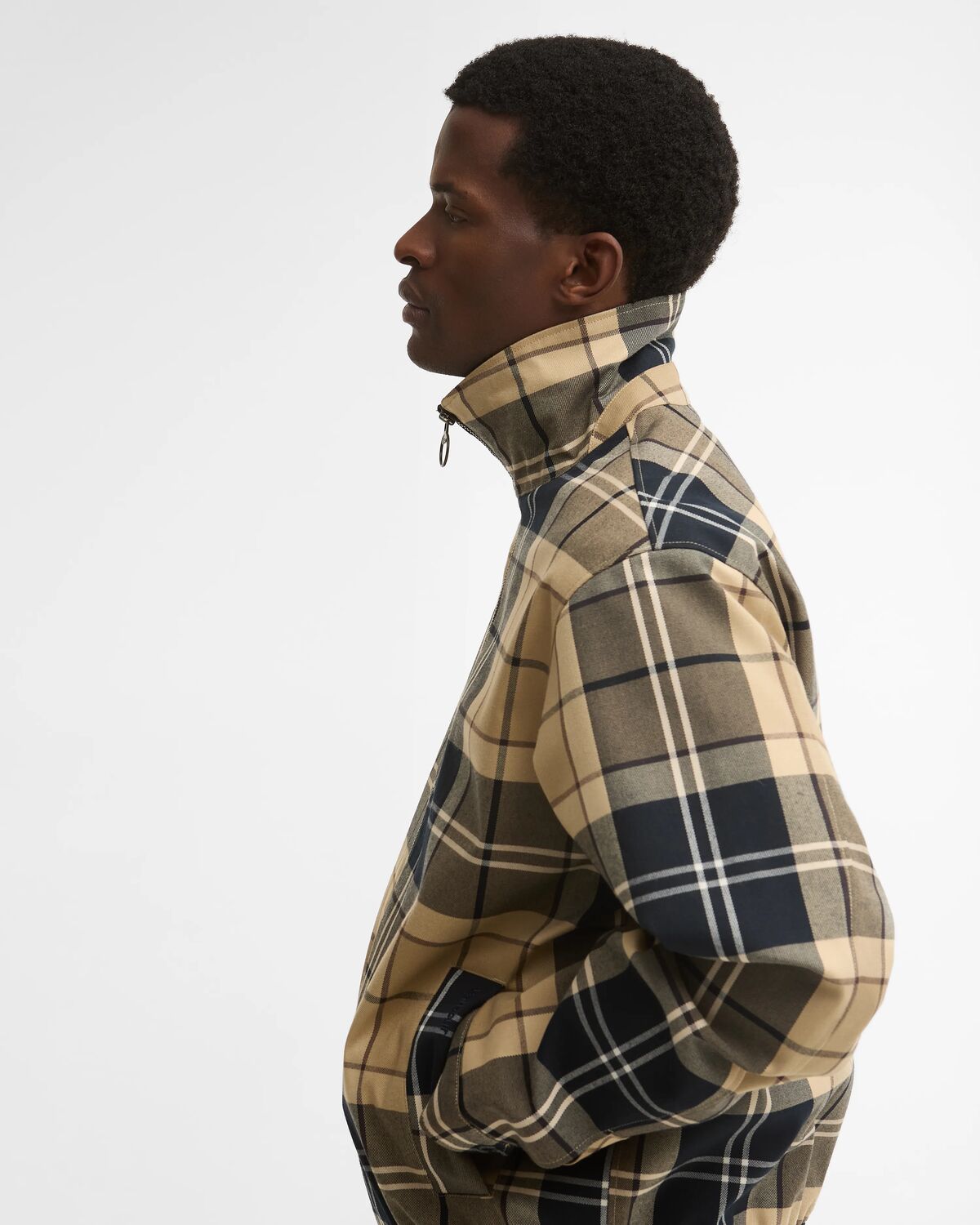 Tartan Showerproof Blouson Jacket