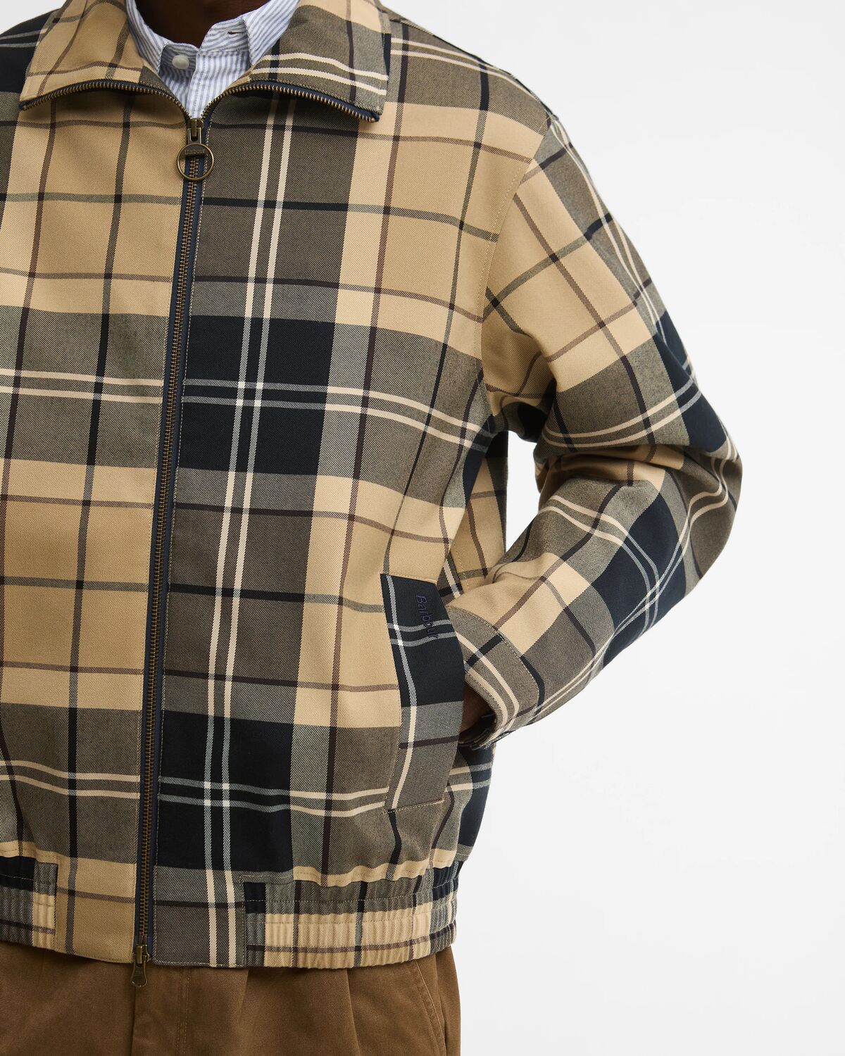 Tartan Showerproof Blouson Jacket