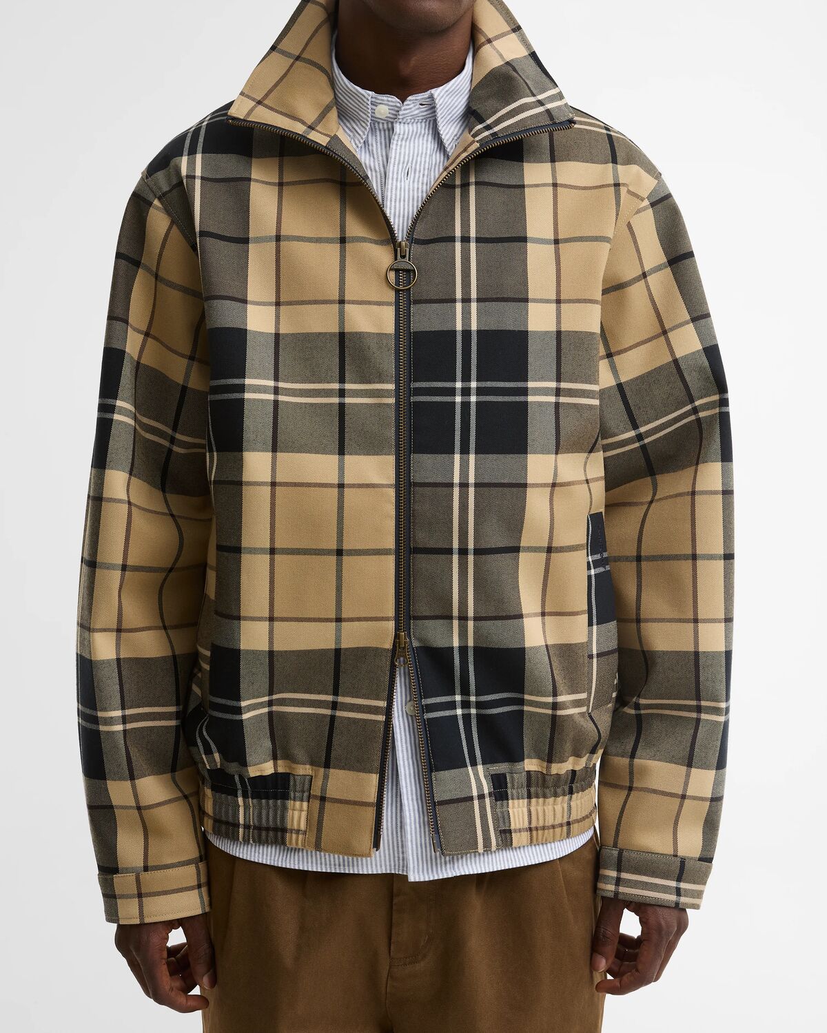 Tartan Showerproof Blouson Jacket