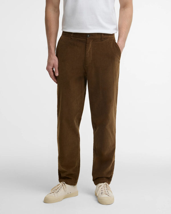 Washed Stretch Twill Tailored Trouser