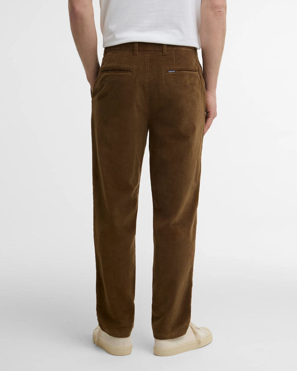 Washed Stretch Twill Tailored Trouser