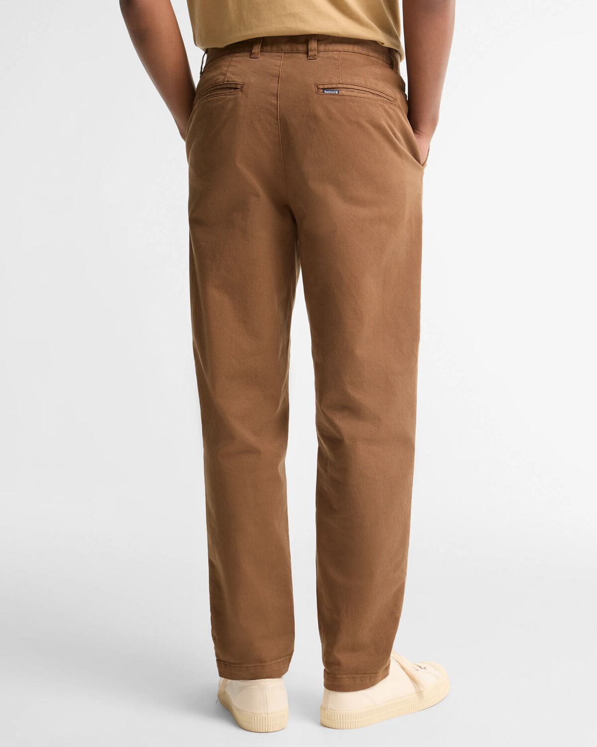 Washed Stretch Twill Tailored Trouser