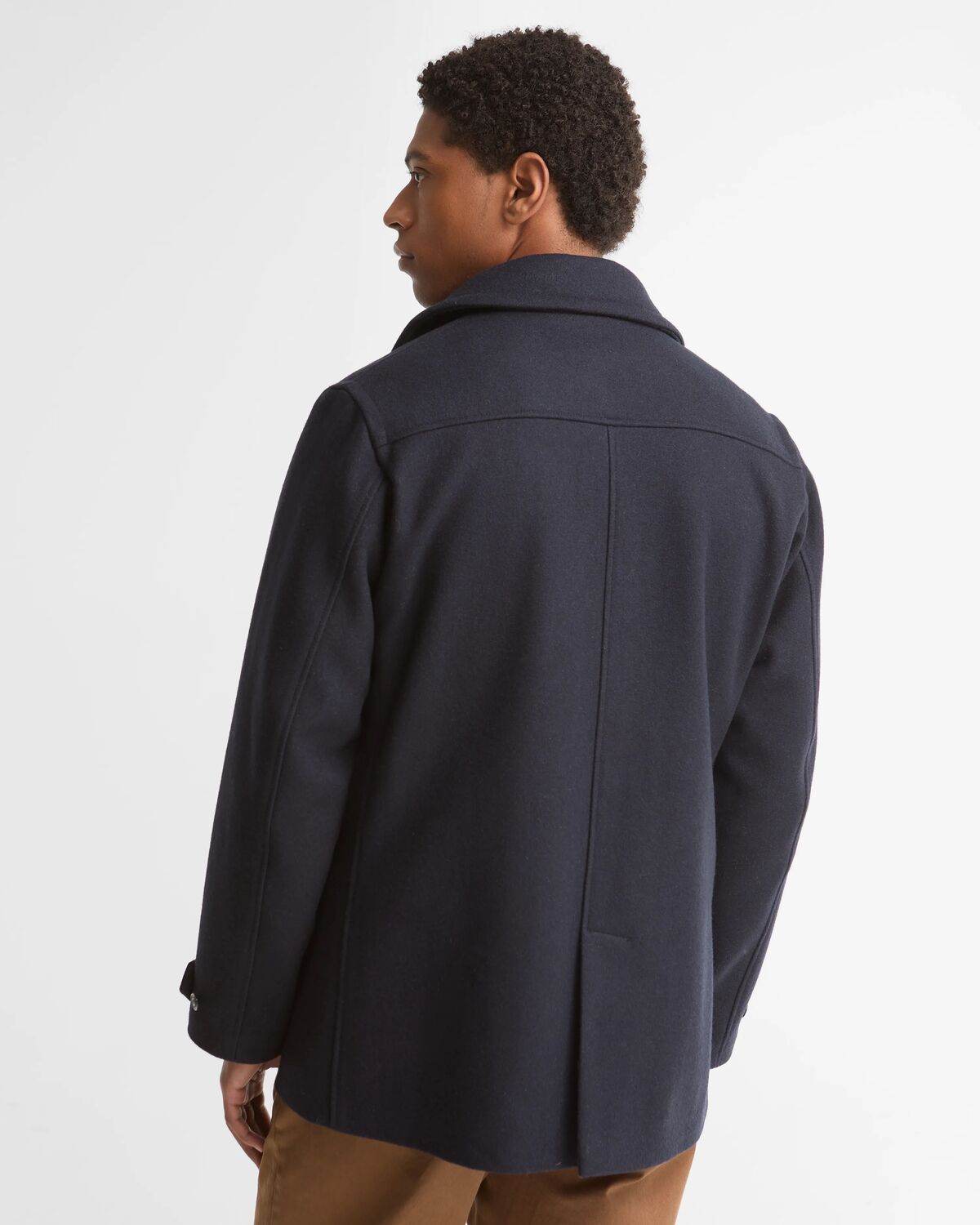 Polzeath Wool Pea Coat - RRP £349