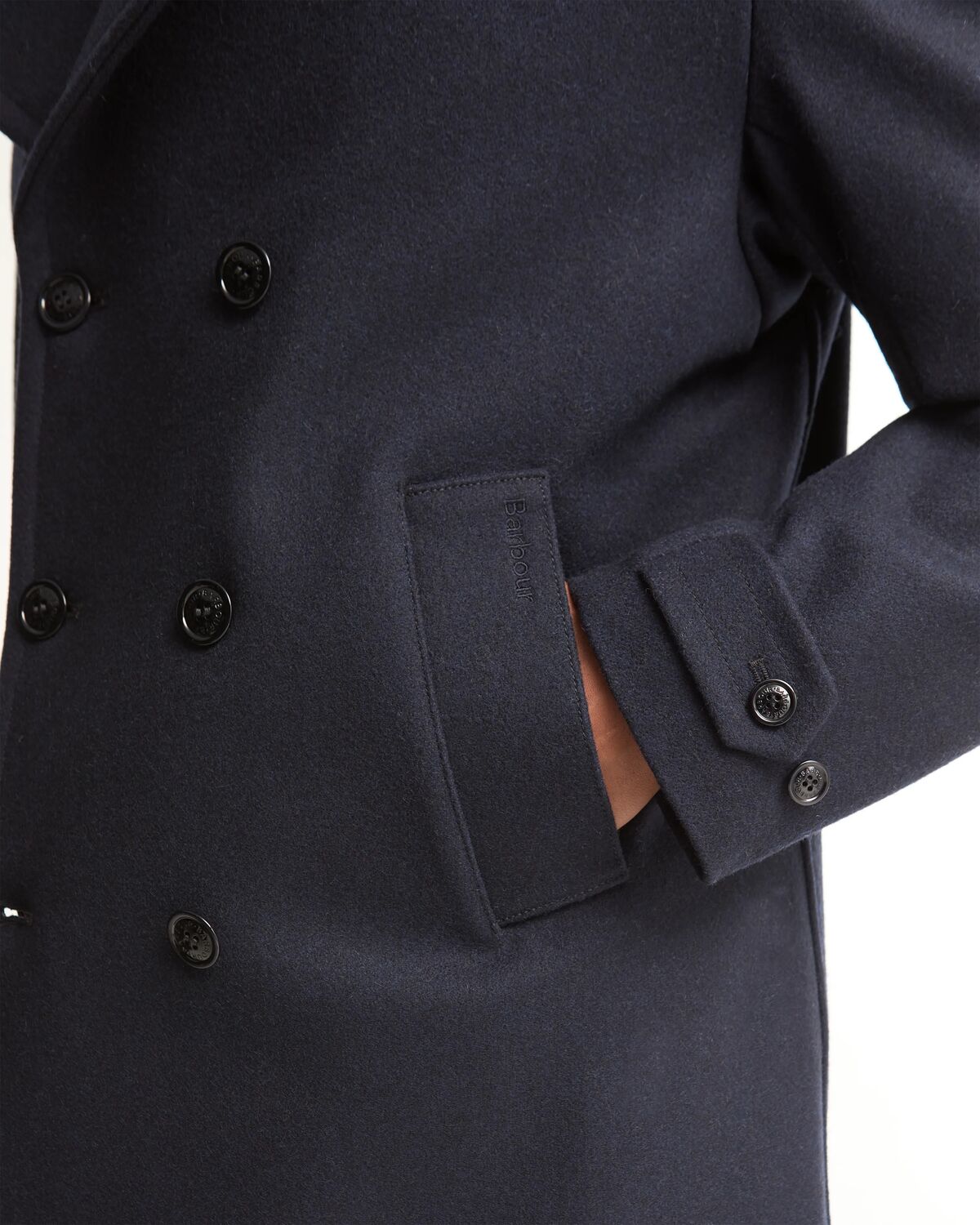 Polzeath Wool Pea Coat - RRP £349