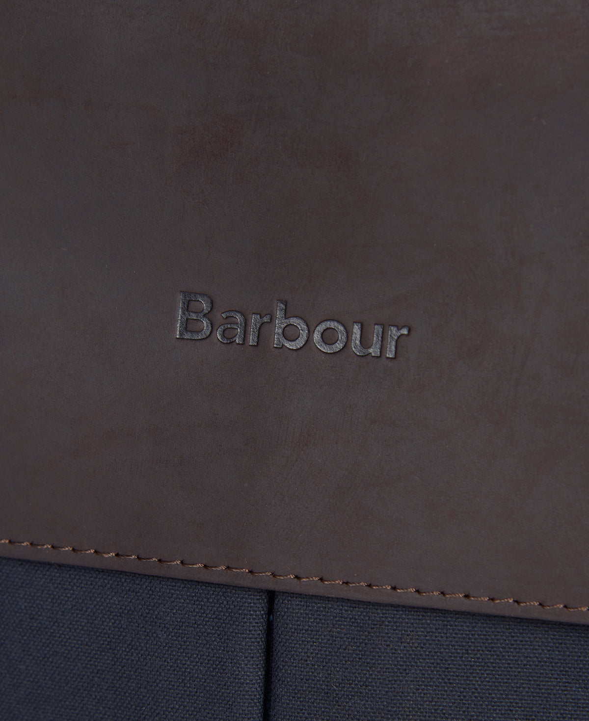 Waxed Leather Briefcase