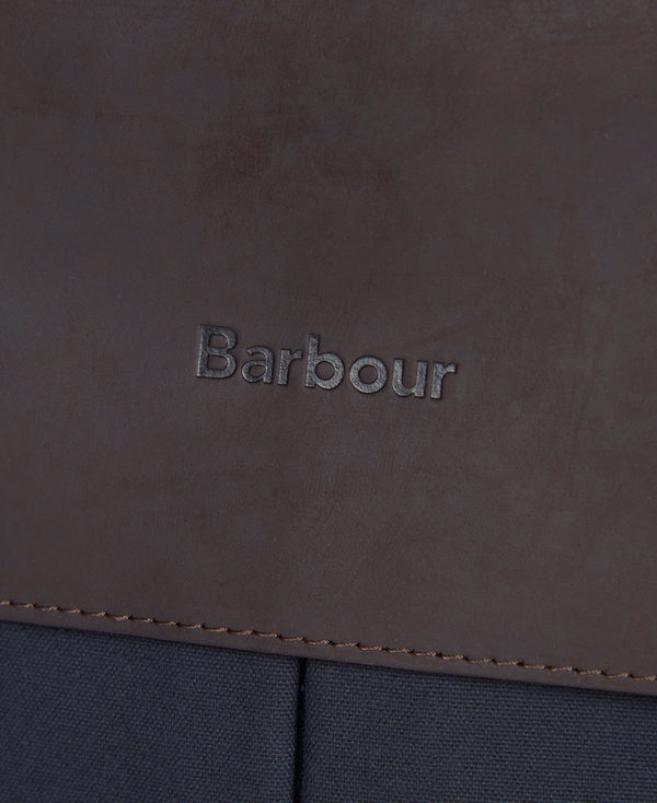 Waxed Leather Briefcase