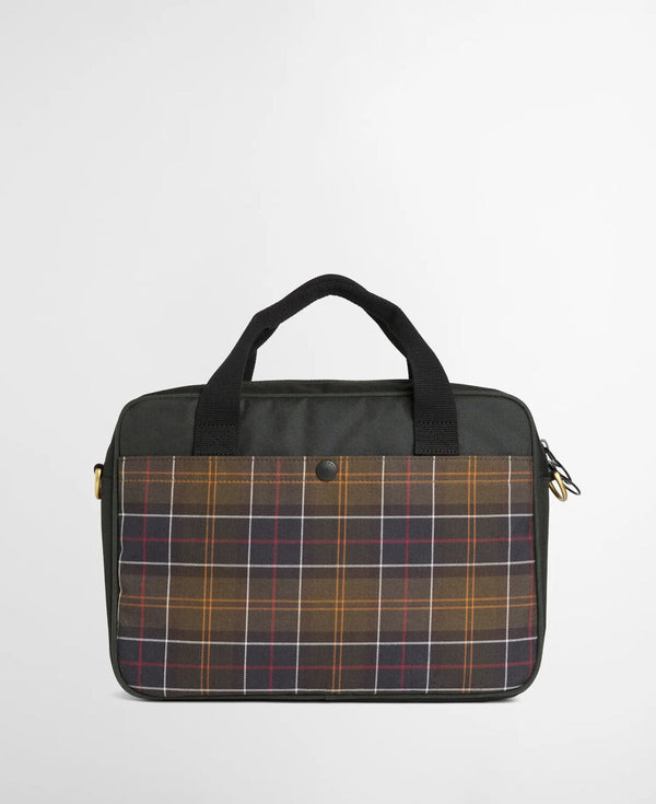 Field Wax Laptop Crossbody Bag - Sage
