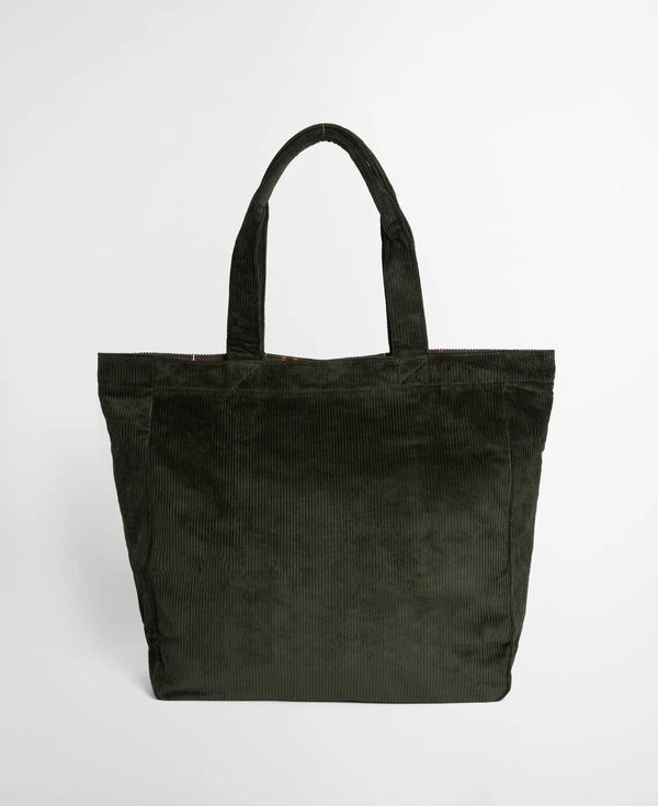 Carrick Cord Tote Bag - Sage