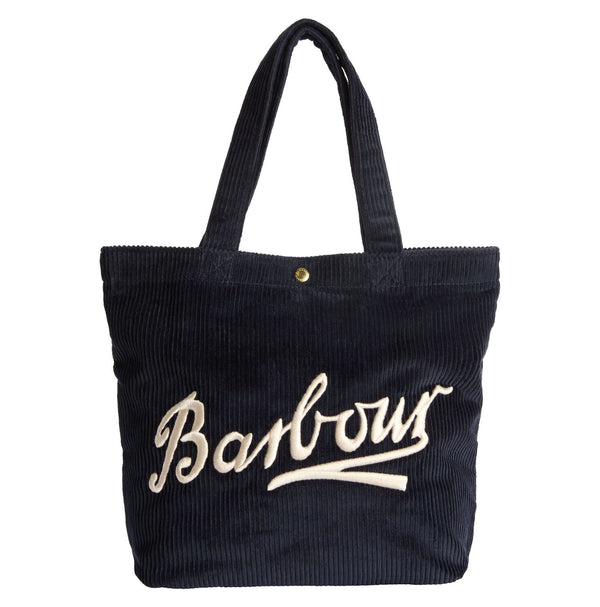 Mini Carrick Cord Tote Bag - Navy