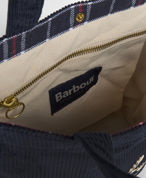 Mini Carrick Cord Tote Bag - Navy