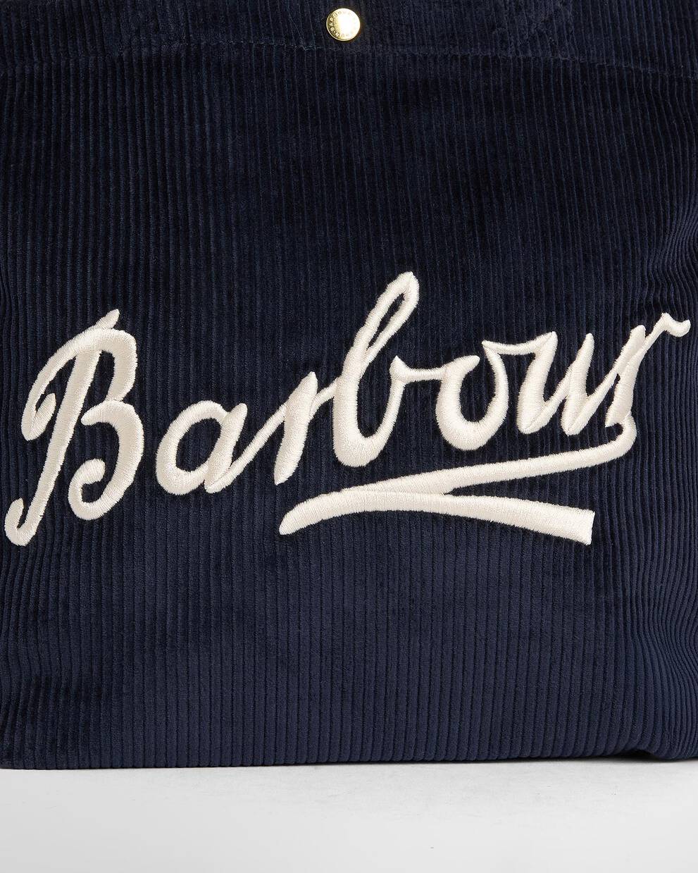 Mini Carrick Cord Tote Bag - Navy