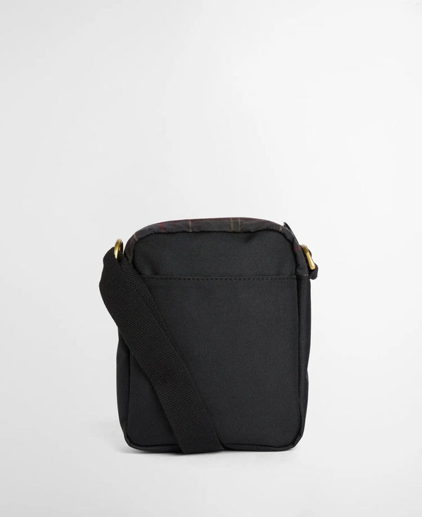 Field Tartan Wax Crossbody Bag - Dark Classic Tartan