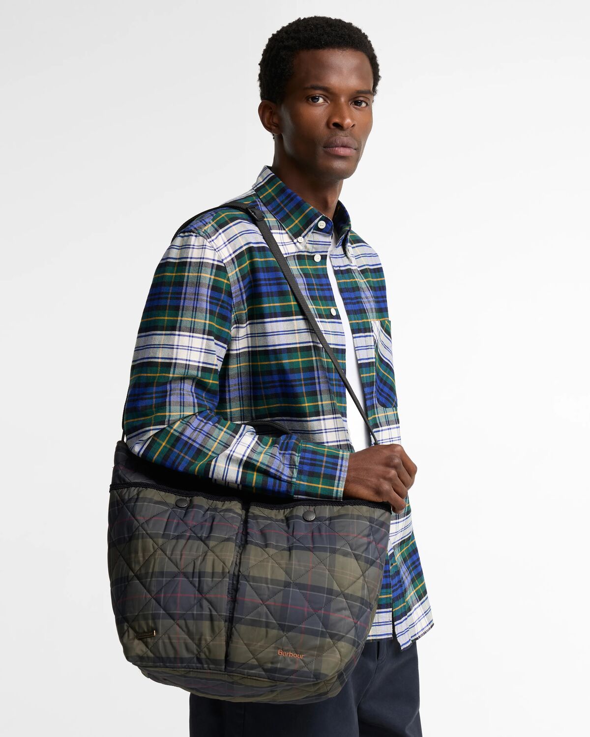 Tartan Liddesdale Tote Bag - Shadow Classic Tartan