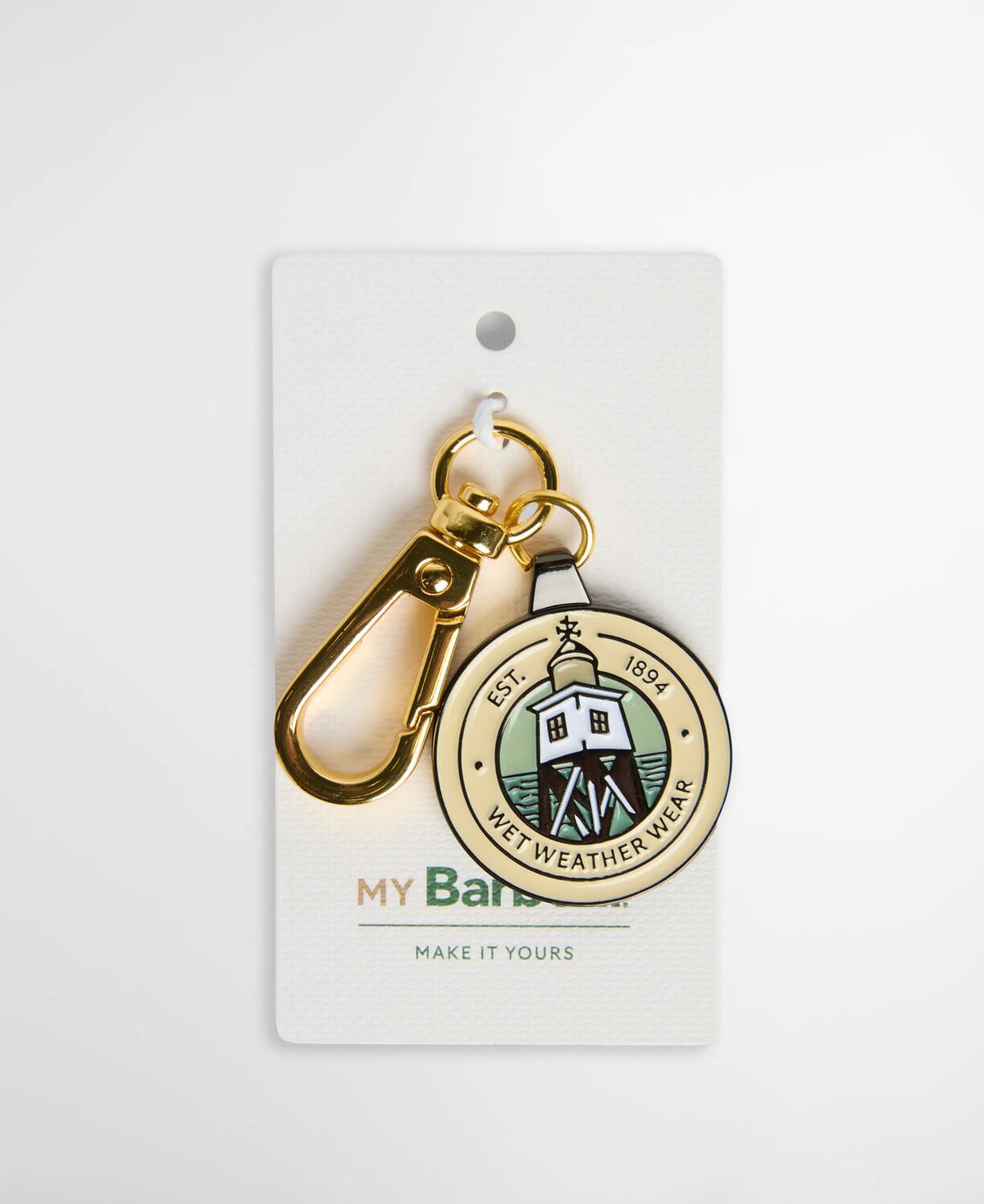 Barbour Beacon Keychain Fob