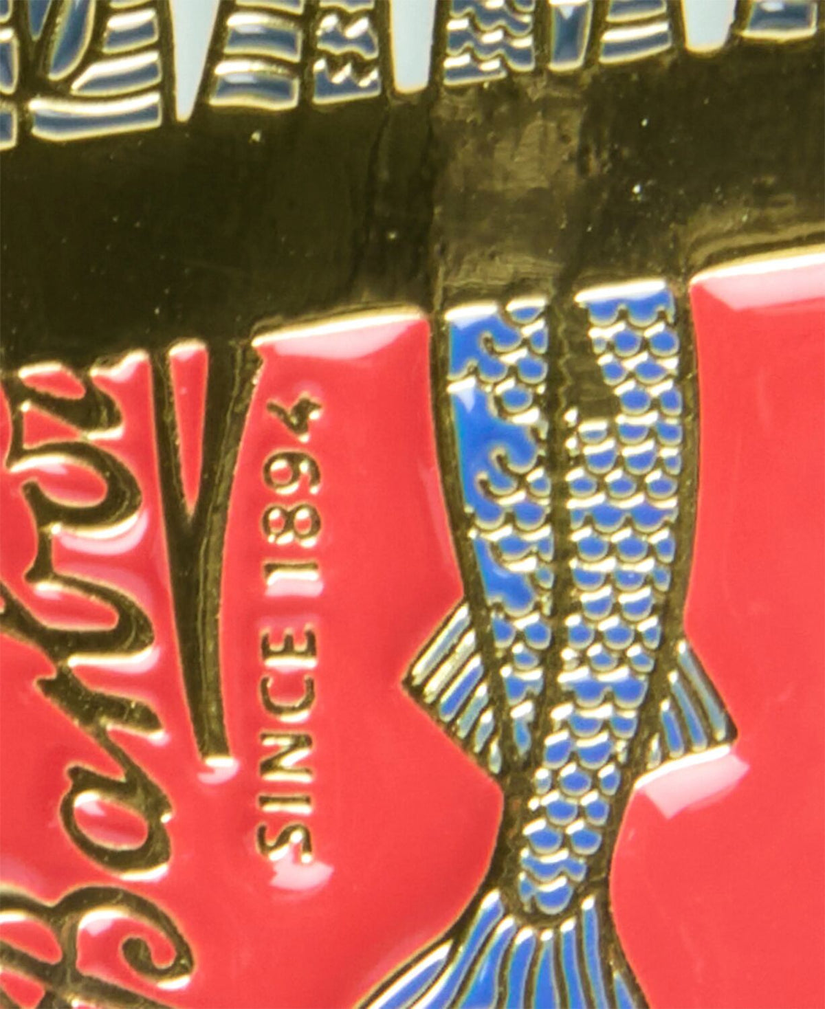 Barbour Sardine Tin Keychain Fob
