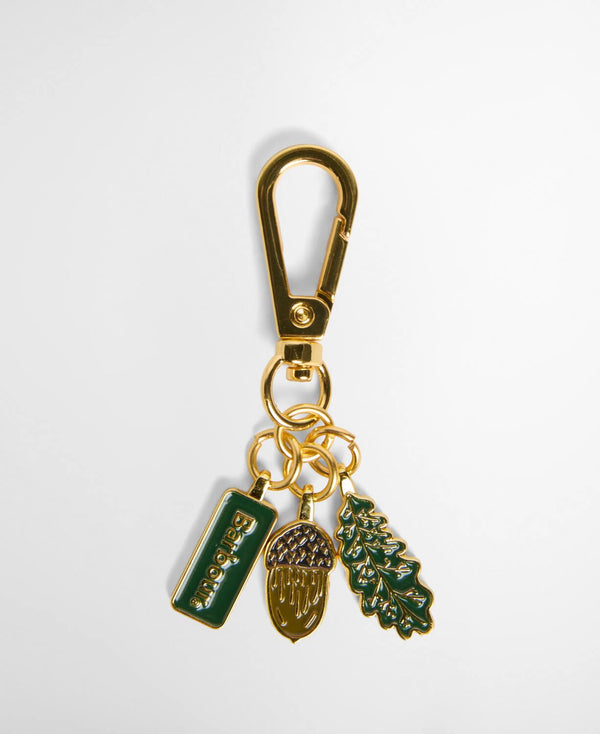 Barbour Woodlands Keychain Fob
