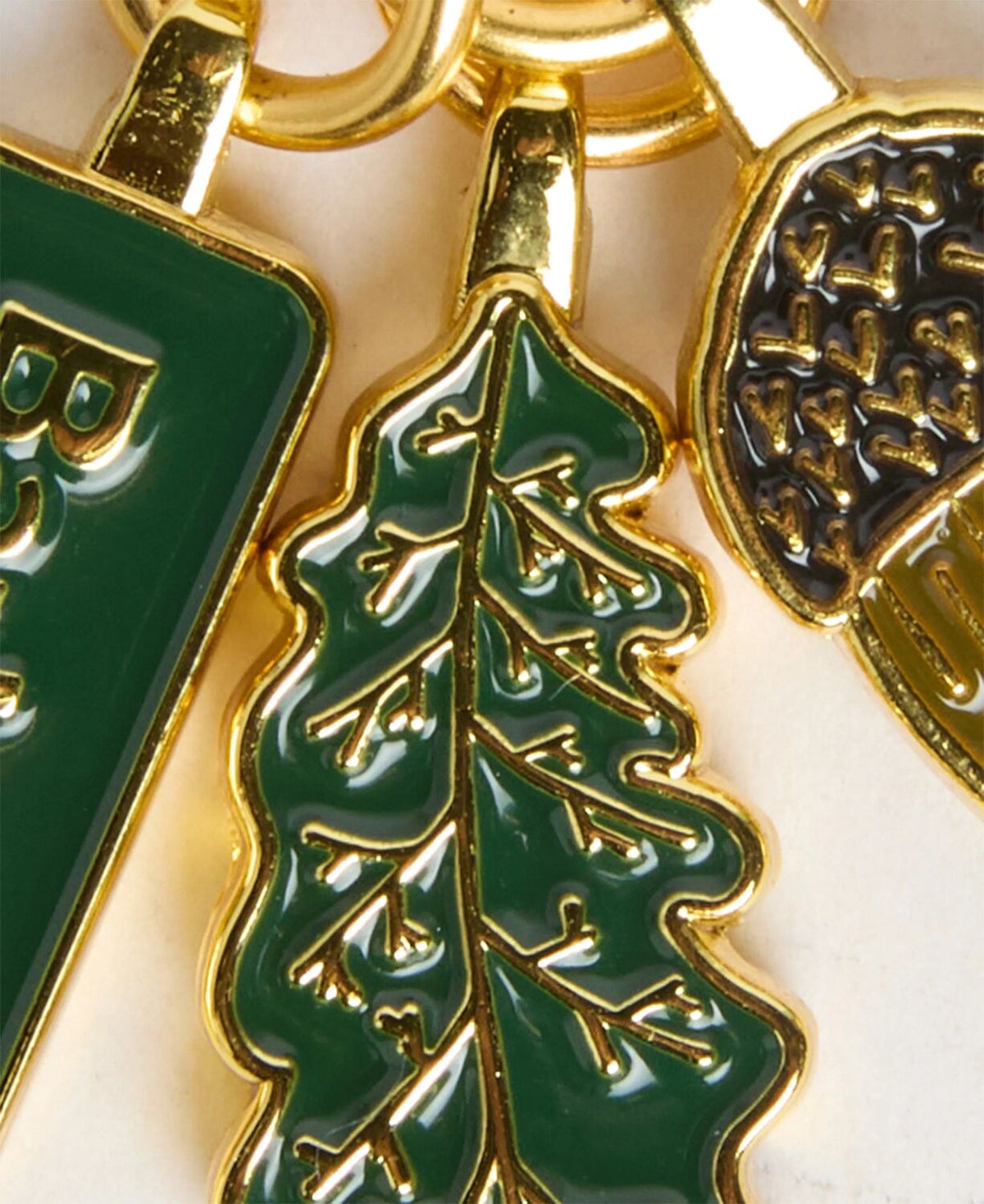 Barbour Woodlands Keychain Fob