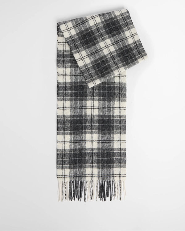 Tartan Lambswool Scarf - various colours
