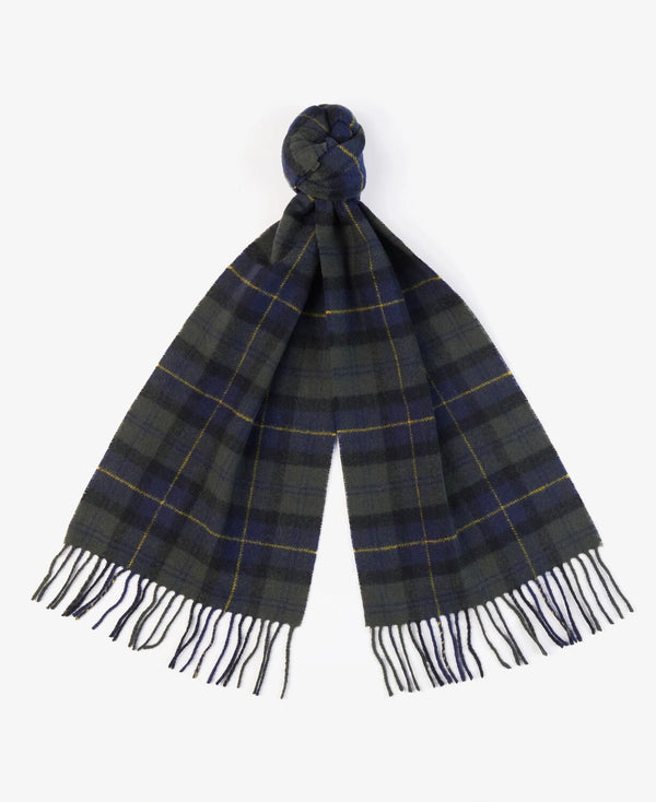 Tartan Lambswool Scarf - various colours
